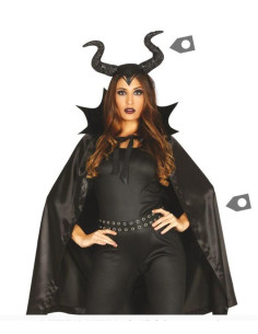 Set cuernos y capa  Malefica | Ducaval | Envios 24/48 horas