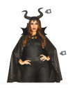 Set cuernos y capa  Malefica | Ducaval | Envios 24/48 horas
