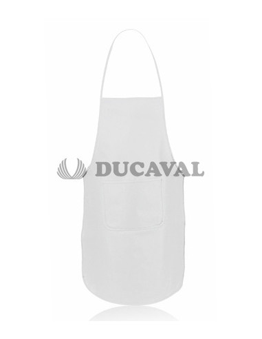Delantal Vanur blanco. Ducaval envios 24/48 horas