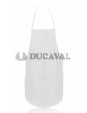 Delantal Vanur blanco. Ducaval envios 24/48 horas