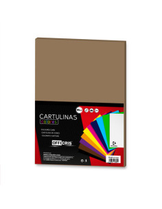 Cartulina 50x65 marrón claro |Ducaval | Envío 24/48h