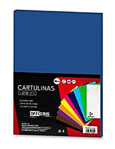 Cartulina azul marini 50x65 azul marino | Ducaval | Envíos 24/48h