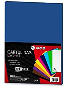 Cartulina azul marini 50x65 azul marino | Ducaval | Envíos 24/48h