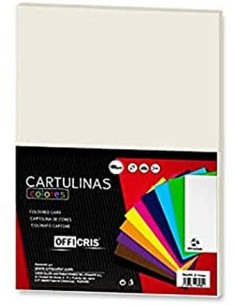 Cartulina crema 50x65cm | Ducaval | Envíos 24/48h
