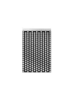 Cortina metalizada calaveras 100x200cm | Ducaval | Envíos 24/48 horas