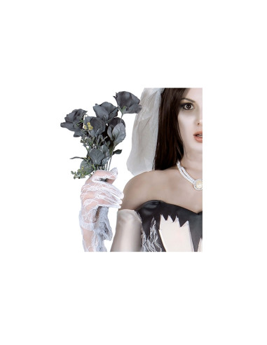 Flor gris 42cm | Ducaval | Envíos 24/48 horas