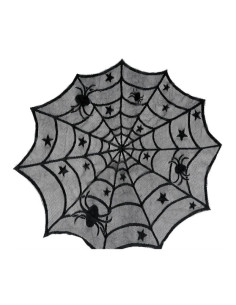 Mantel de mesa bordado con telaraña | Ducaval | Envías 24/48 horas 