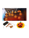 Guirnalda hilo calabazas 10 leds | Ducaval | Envías 24/48 horas 