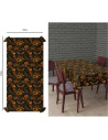 Mantel de Calabaza Gotica Decoracion Halloween 137X274CM | Ducaval | 