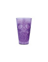 Vaso calavera lila 9x15cm | Ducaval | Envías 24/48 horas 