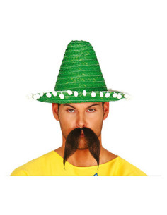 Sombrero mejicano verde 33cm | Ducaval | Envíos 24/48 horas