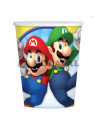Vasos super mario 25 cl, 8u.. Ducaval envios 24/48 horas
