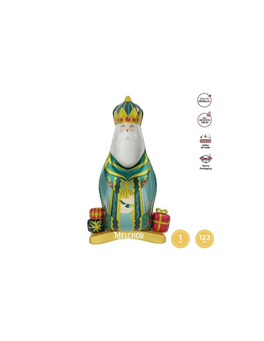 Globo foil base pie Rey Mago Melchor | Ducaval | Envíos 24/48h