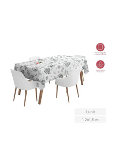 Mantel plastif plegado reyes magos colorear 1.20x1.8M | Ducaval | Env