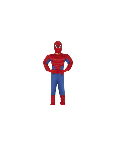 Disfraz superheroe musculoso araña | Ducaval | Envías 24/48 horas 