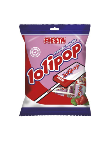 Bolsa 84g lolipop fresa | Ducaval | Envías 24/48 horas