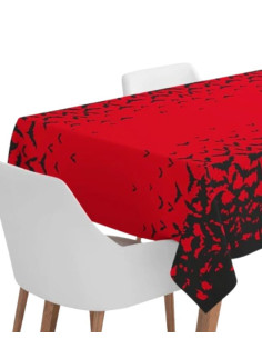 Mantel rollo rojo murcielago 1.2x5M | Ducaval | Envíos 24/48 horas