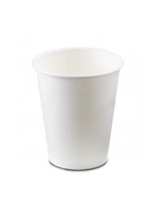 Vaso cartón blanco 250cc. 50ud | Ducaval | Envíos 24/48 horas 