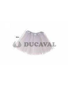 Tutú blanco 28cm | Ducaval | Envíos 24/48 horas