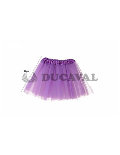Tutú morado 28cm