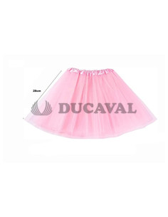 Tutú rosa 28cm