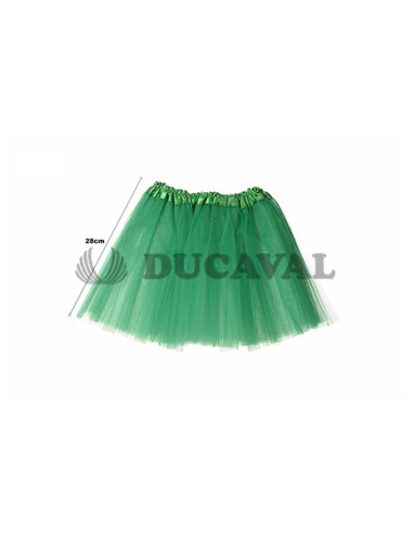 Tutú verde 28cm