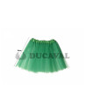 Tutú verde 28cm