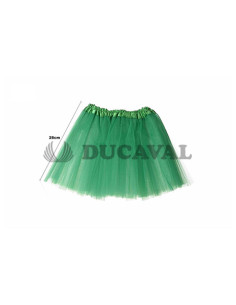 Tutú verde 28cm