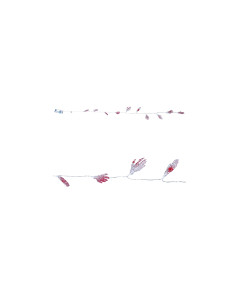 Guirnalda mano de esqueleto  115cm (leds) | Ducaval | Envíos 24/48 ho