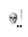 Servilletas calavera 2c papel 20ud 33x33cm | Ducaval |