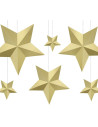 Decoracion estrellas oro  | Ducaval | Envías 24/48 horas 