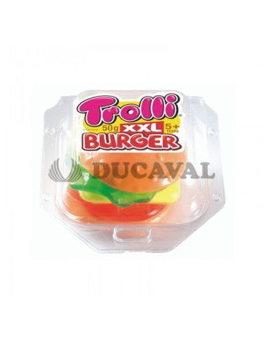 Burger trolli XXL  Gominolas Ducaval. Envios 2448 horas