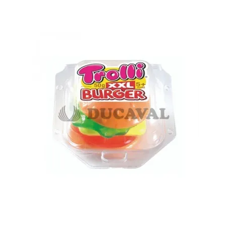 Burger trolli XXL  Gominolas Ducaval. Envios 2448 horas