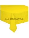 Mantel PE reciclado amarillo 120x180cm | Ducaval | Envíos 24/48 horas