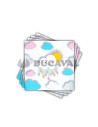 Servilleta nube 12ud