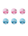  Pines 4.5 cm baby shower 6 pcs  | Ducaval | Envías 24/48 horas 