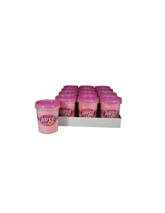 Algodón de azúcar sabor fresa 12 botes | Ducaval | Envíos 24/48h