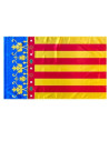 Bandera Comunidad Valencia 90x150cm | Ducaval | Envíos 24/48 horas