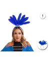 DIADEMA PLUMAS CON CORONA | Ducaval | Envías 24/48 horas 