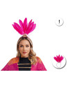 DIADEMA PLUMAS CON CORONA | Ducaval | Envías 24/48 horas 