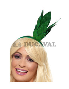 Diadema de hojas de piña  Ducaval 2448 horas envios
