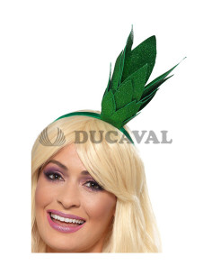 Diadema de hojas de piña  Ducaval 2448 horas envios