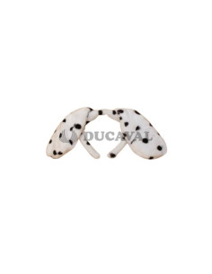 Diadema dalmata orejas largas