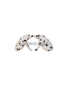 Diadema dalmata orejas largas
