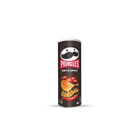 Pringles hot spicy 165 g unidad. Ducaval envios 24/48 horas
