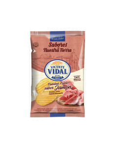  Bolsa de patatas jamon rustica 135gr Vidal |Ducaval| envios 24/48 ho