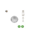 Plato llano redondo plateado 18cm | Ducaval | Envías 24/48 horas 