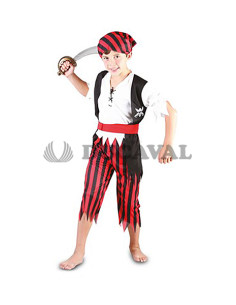 Disfraz de Pirata infantil | Ducaval | Envíos 24/48 horas