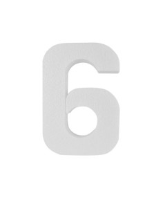 Número 6 corcho  Disfraces Ducaval