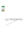 Cuchara postre blanco 12.5cm 100und reutilizable. |Ducaval| Envíos 24